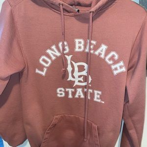 Mauve Pink CSULB Long Beach State Hoodie